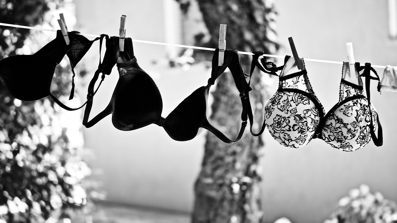 hanging bras